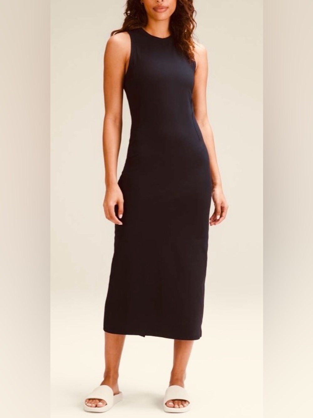 Lululemon All Aligned Ribbed Midi Dress